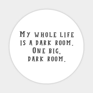 One Big, Dark Room Magnet